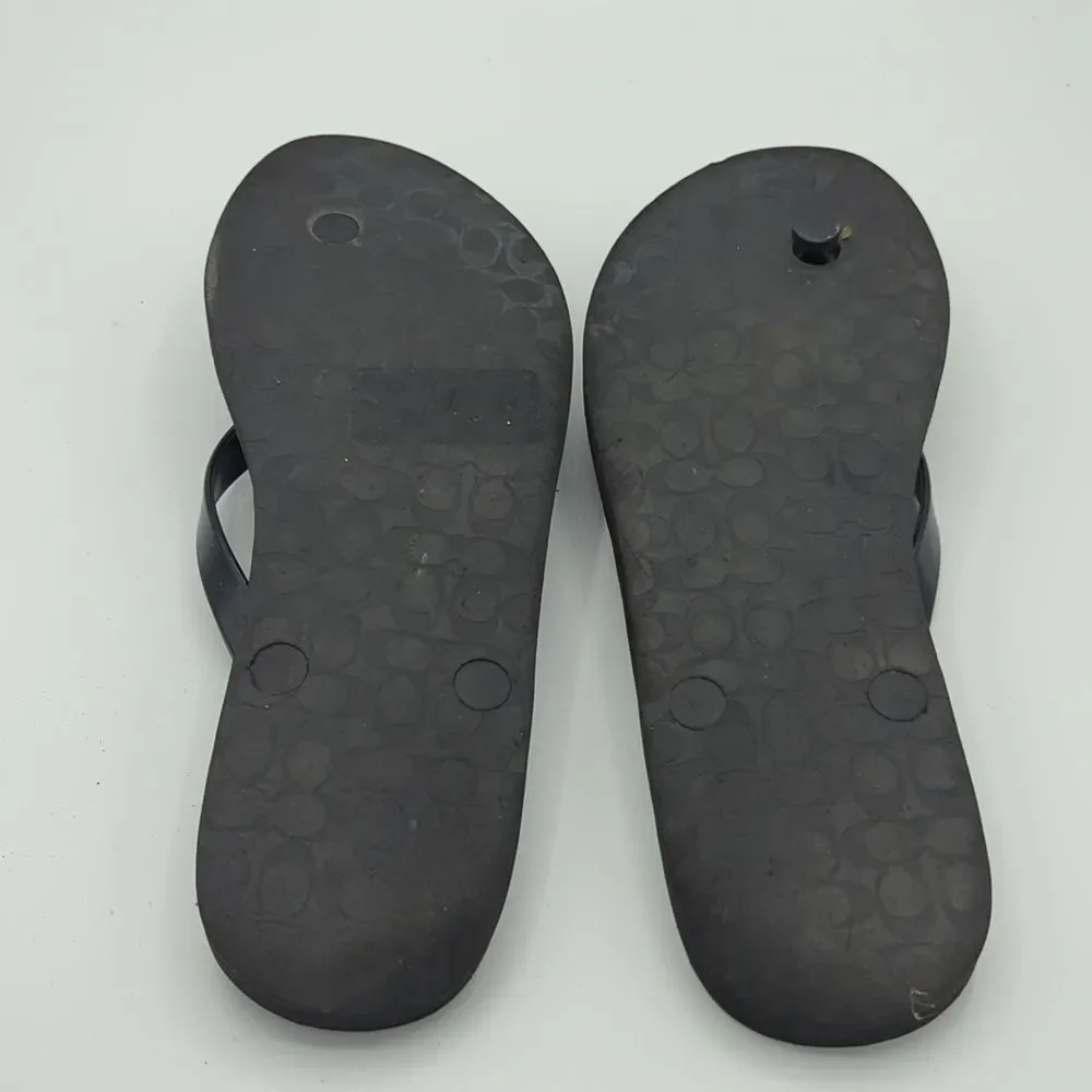 Coach Flip Flop Sandals.